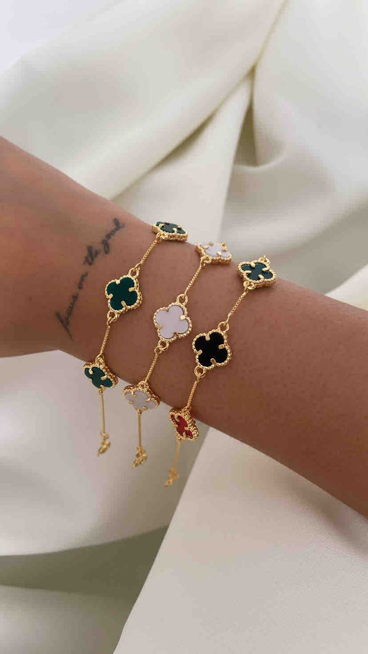 PULSERA LUCKY CLOVER SPECIAL 16CM-21CM